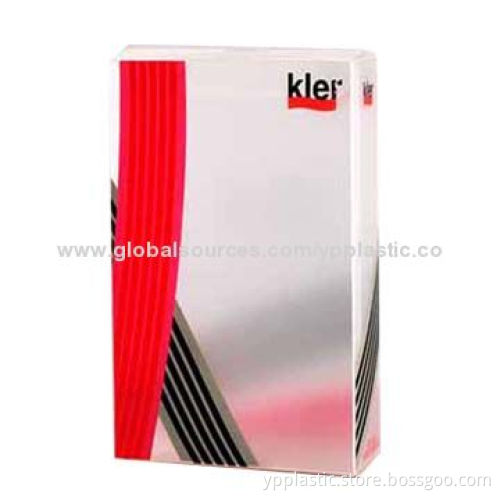Clear Plastic Packing Box for display